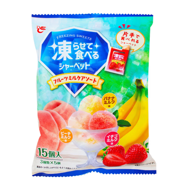 Ace Bakery Fruit Milk Sorbet Assort (Freeze And Eat) 15p 315g