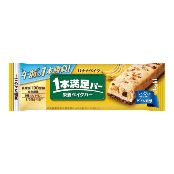 Asahi Group Food Ippon Manzoku Bake Bar Plátano