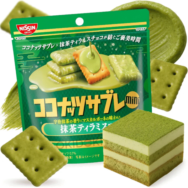 Coconut Sable Mini Matcha Tiramisu Flavor 29g*10*2