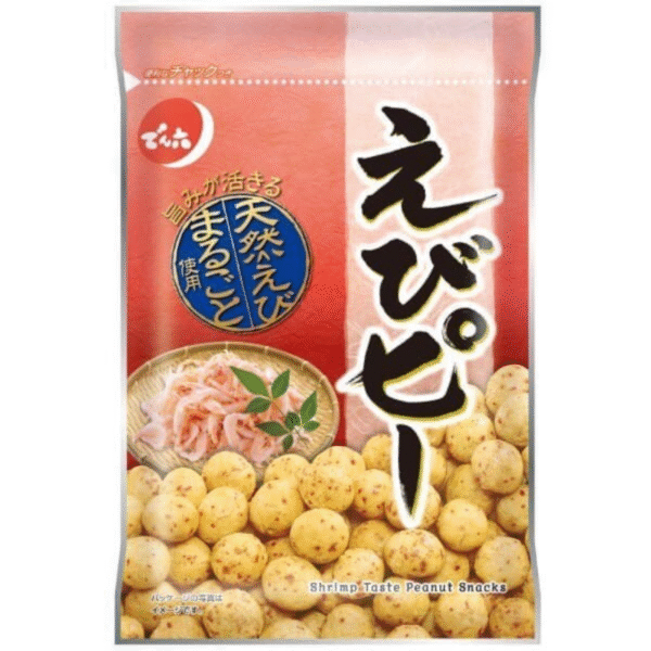 Denroku Shrimp Flavored Peanut Snack 68g (25/7)