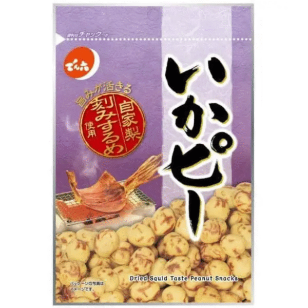 Denroku Squid & Peanut Snack 70g (25/7 Rn)