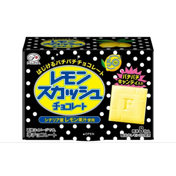 Fujiya Lemon Squash Chocolate