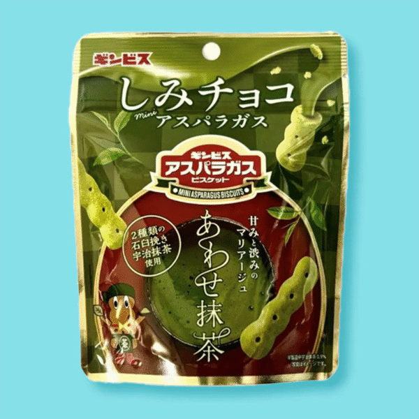 Ginbis 迷你芦笋饼干（抹茶）40g