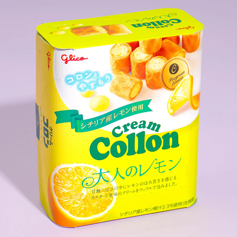 GLICO CREAM COLLON LEMON Glico Cream Collon Lemon - Image 1