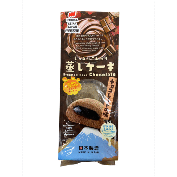 Ichioka Seika Chocolate Cream Steamed Cake 4p