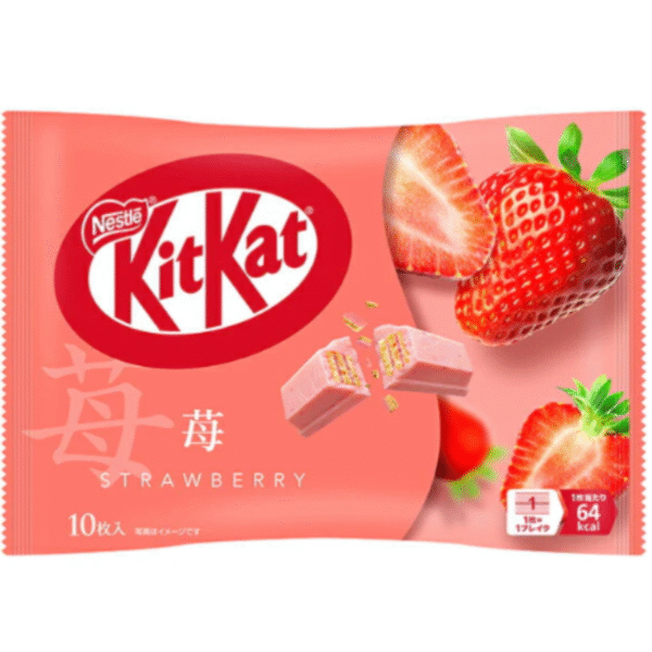 Kitkat Strawberry 10p 113g