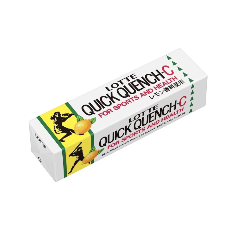 LOTTE QUICK QUENCH-C LEMON FLAVORED GUM 27g Lotte Quick Quench-C Lemon Flavored Gum 27g - Image 1