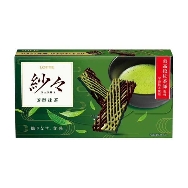 Lotte Sasha Chocolate (Matcha)
