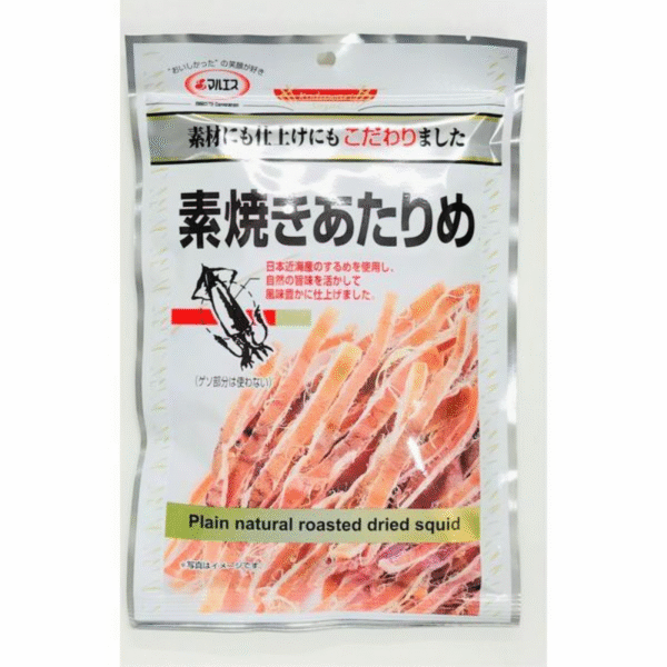 Maruesu Plain Natural Roasted Dried Squid 22g (25/3)