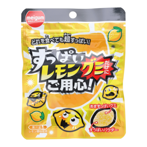 SnacMeiji 口香糖酸柠檬软糖