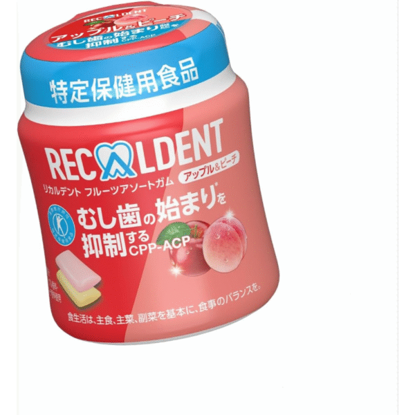 Mondelez Fruit Assortment Bottle Gum (Apple Peach)