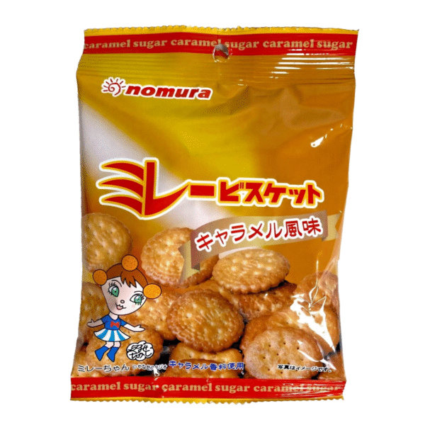 Nomura Millet Biscuit Caramal 70g