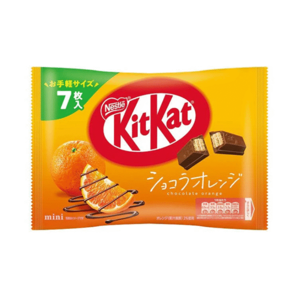 Nestle Kitkat Mini Biscuit Chocolate Orange