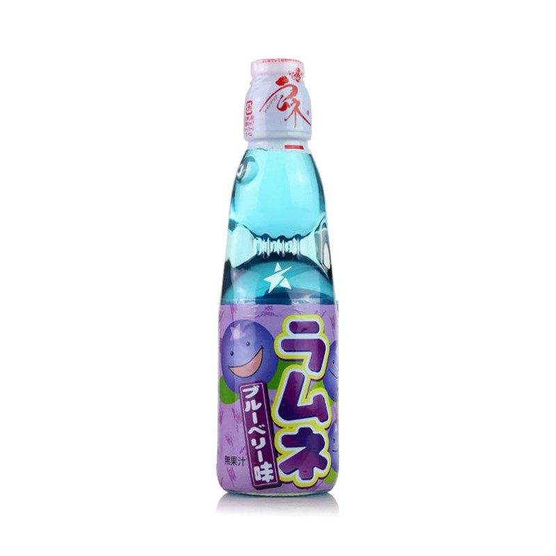 TB345 Hata ramune·blueberry drink 200ml Hata Ramune Drink Blueberry 200ml - Image 1