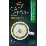 Agf Blendy Cafe Latory Stick（浓郁抹茶拿铁）6支装 69克