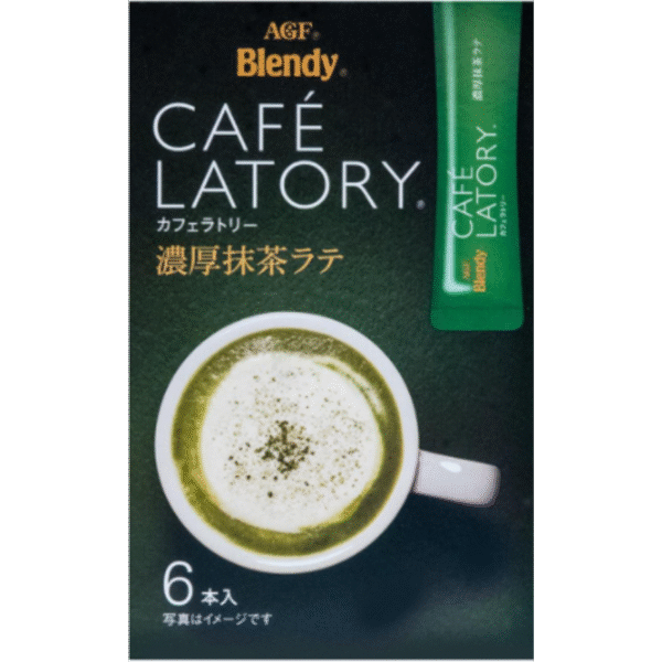 Agf Blendy Cafe Latory Stick (Rich Matcha Latte) 6p 69g