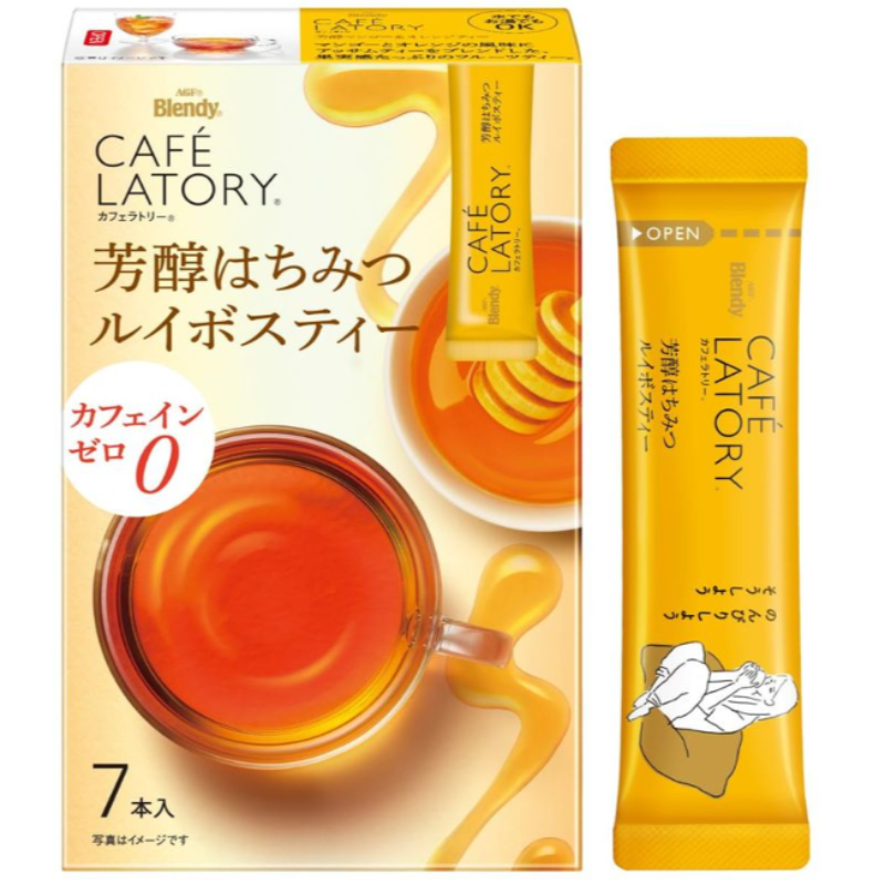 TC013 AGF BLENDY CAFE LATORY STICK AROMATIC HONEY ROOIBOS Agf Blendy Cafe Latory Stick Aromática Miel Rooibos(feminine) - Imagen 1