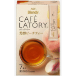 Té aromático de melocotón Agf Blendy Cafe Latory Stick 7p