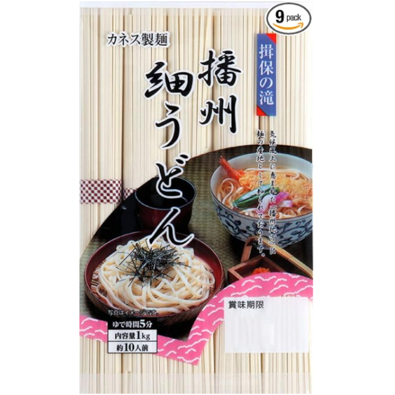 TN001 Kanesusei Menibono Takibanshuu Don Noodle 500g - Image 1