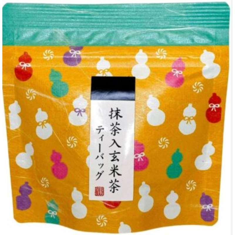 TT022 Yamakei Seicha Hanako Genmaicha With Matcha Tea Bag - Image 1