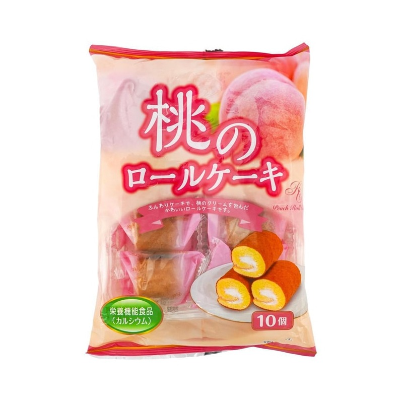 Yamauchi Roll Cake Peach Yamauchi Roll Cake Peach - Image 1
