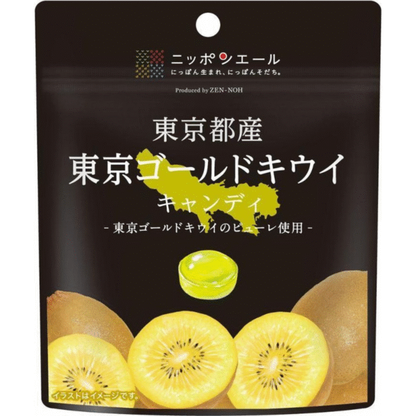 Zennoh Foods Tokyo Gold Kiwi Fruit Candy 30g