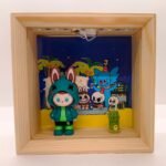 拉布布发光相框