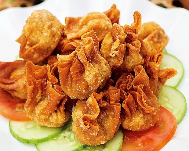炸云吞 Fried Wontons 12/pc - Image 1