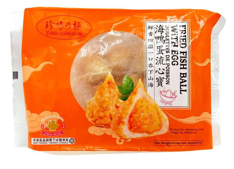 3.99 Fried Fish Ball with Egg - Image 1