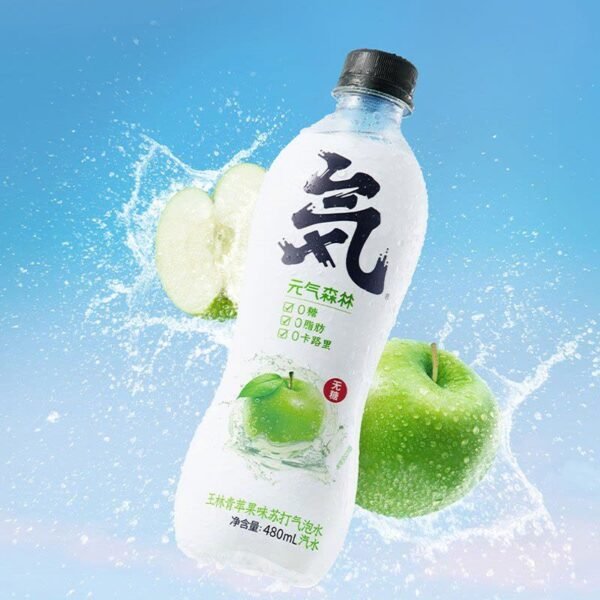 Genki Forest Wanglin Green Apple Flavor Sparkling Water