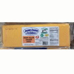 詹姆斯农场特浓黄切达奶酪块