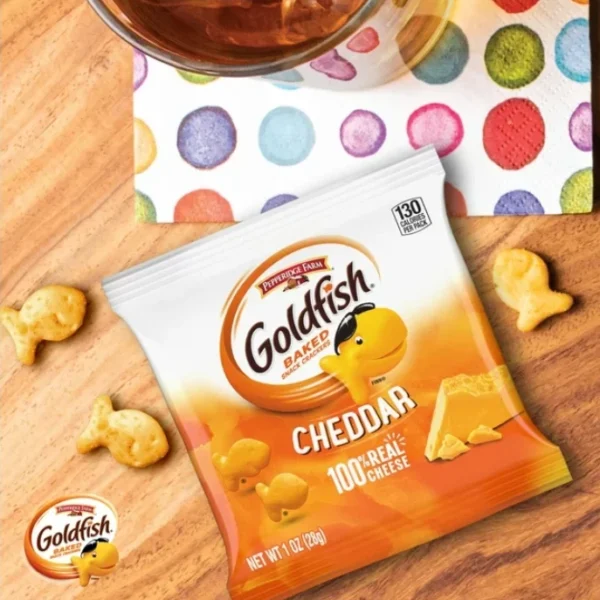 Goldfish Cheddar Cheese Crackers