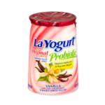 La Yogurt 原味低脂益生菌香草味酸奶 6 盎司