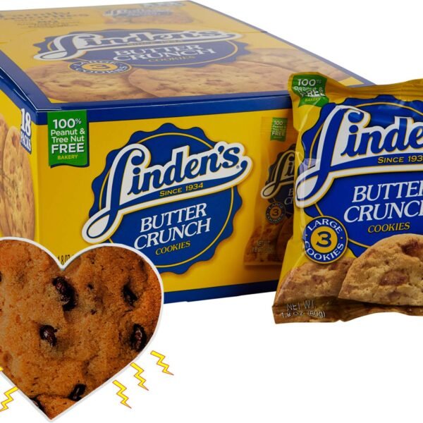 Linden's Butter Crunch Cookies 3pc/Pack