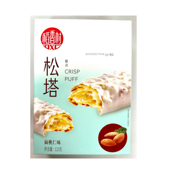 稻香村松塔杏仁糕点125克