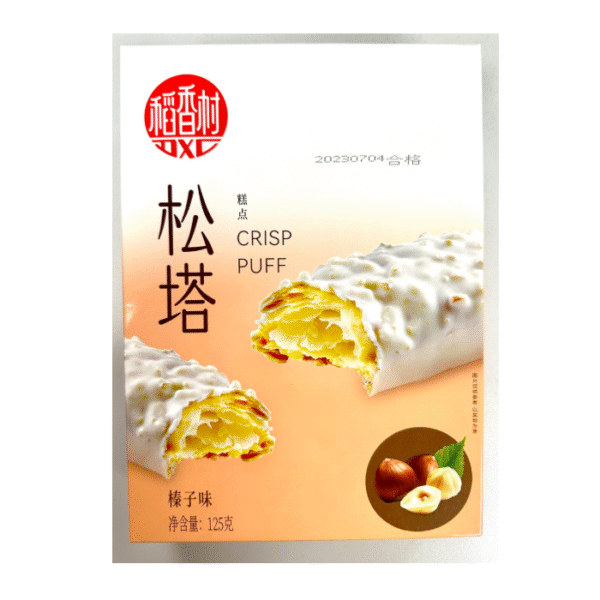 稻香村松塔榛子味糕点125克