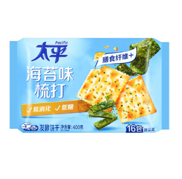 Pacific Seaweed Soda Crackers 400g