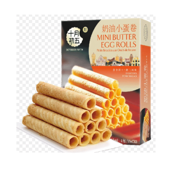 October Fifth Mini Butter Egg Rolls 60g