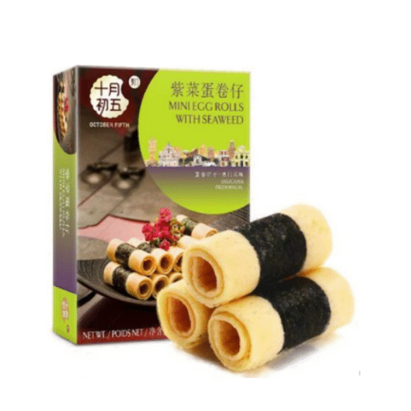 October Fifth Mini Egg Rolls with Seaweed 60g