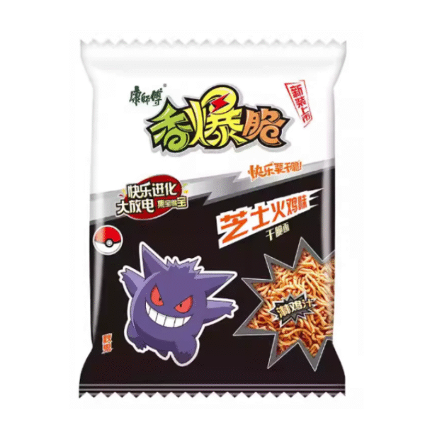 Master Kong Pokémon Crispy Noodle Cheese & Turkey Flavor