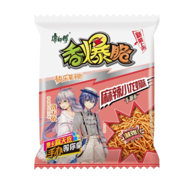 康师傅洛天依脆面麻辣小龙虾味