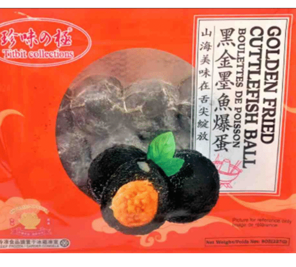 Golden Fried Cuttlefish Balls