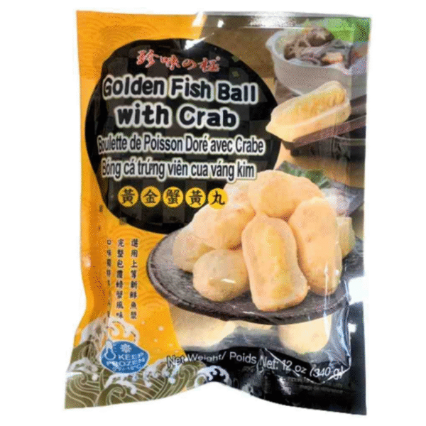 Golden Fish Ball with Crab