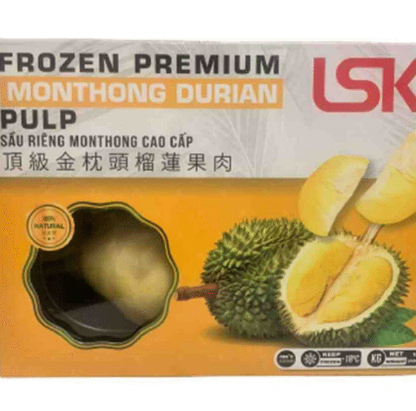 LSK Frozen Premium Monthong Durian Pulp